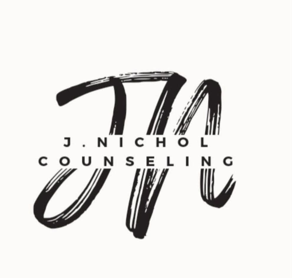 Logo with stylized black text and smaller text reading 'JNICOL COUNSELING' on a white background.